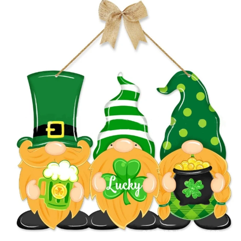 

Patricks Day Door Plate Art Pendant Dormitory Party Background