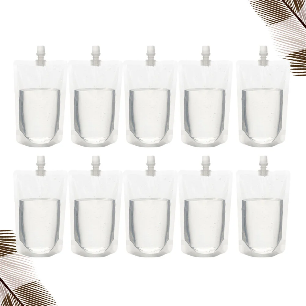 

Пакеты для хранения прозрачных бутылок для воды, дорожные мешочки для детского питания, 30 шт.