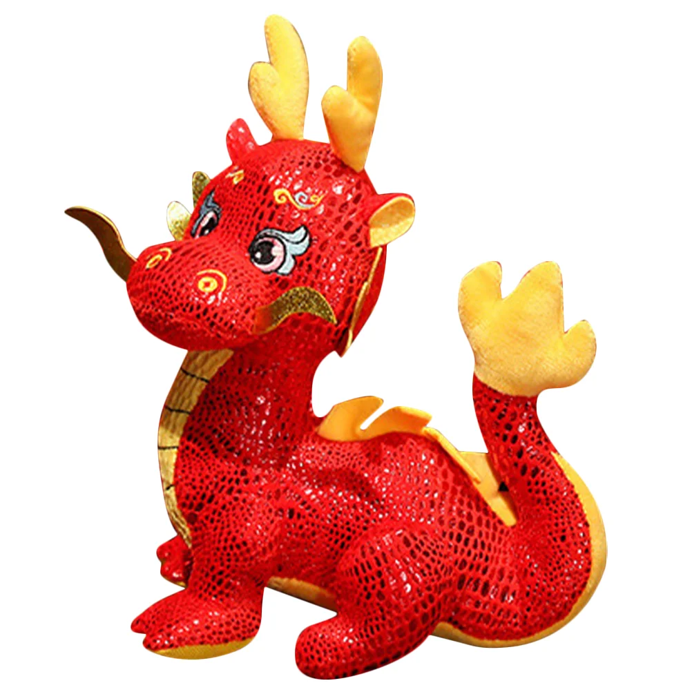 

Stuffed Dragon New Year Mascot Dragon Toy New Year Mascot Toy Plush Dragon