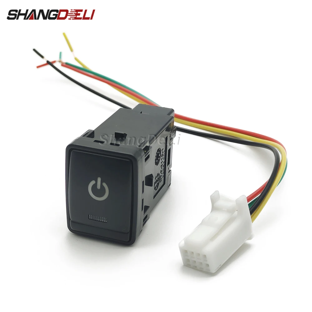 

Car Interior LED Light Power On Off Switch Button for Nissan X-Trail T32 2014 - 2020 Qashqai J11 2015