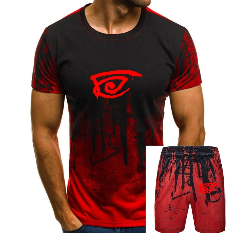 

Dark Tower Mens T-Shirt - All Hail The Crimson King Eye Sigil (Large) Black