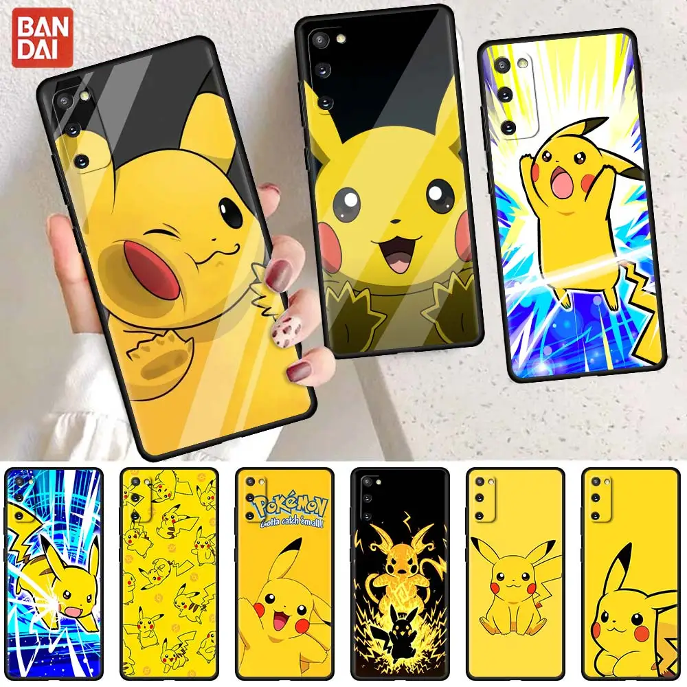 

Pokemon Cute Soft Case For Samsung Galaxy S22 Ultra S20 FE S21 Plus S10 Lite S9 S8 S10e TPU Silicone Phone Cover