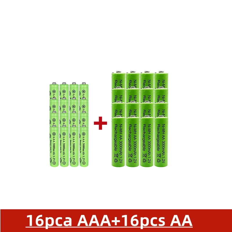 

AAA + AA1. Аккумуляторная батарея для игрушек с дистанционным управлением, 2 в, 3000 мАч