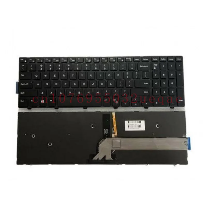 Новинка для Dell Inspiron 15-3000 3552 3555 3565 3567 5559 5566, клавиатура США с подсветкой (art.: 3920d377f9cdc) - 3920d377f9cdc