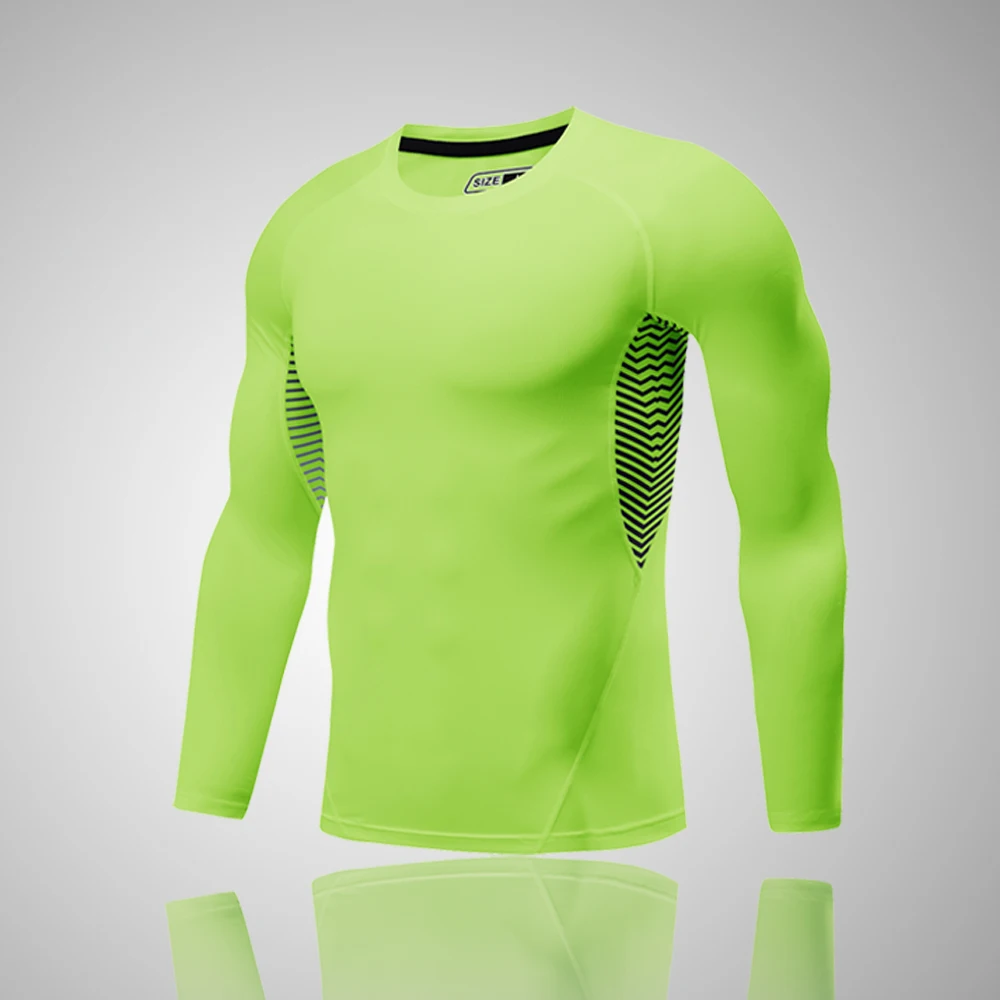 T-Shirt Sportswear Compression Men T-Shirt Quick Dry Running  Clothes Sports Joggers Training Gym Fitness Tracksuits