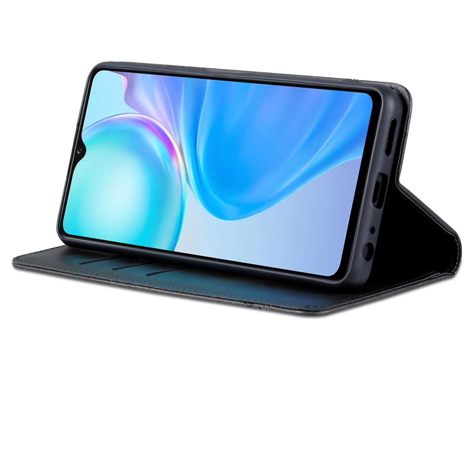 Флип-кожаный магнитный закрытый чехол для vivo Y77e V2166BA телефона с слотом карт