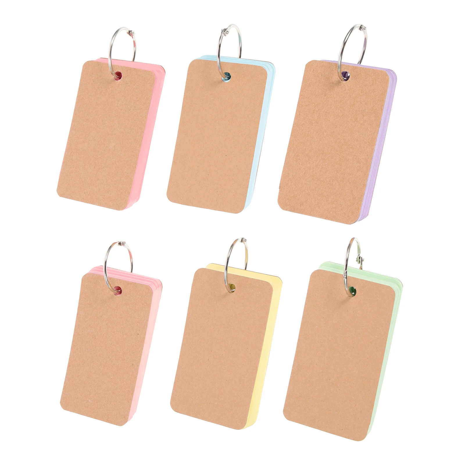 

6pcs Memo Pads for Home Office Time Management Notepads Schedule Notepads
