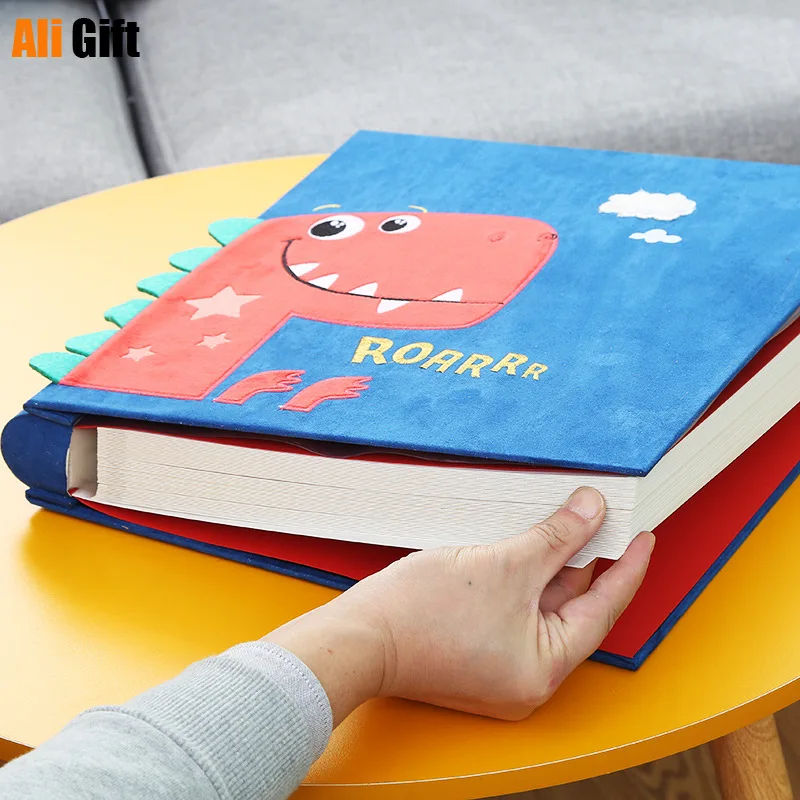 18 Inch DIY Photo Album Self Adhesive Film Covered Family Children's Growth Records  Baby Memory Book 20 Sheets Birthday Gift