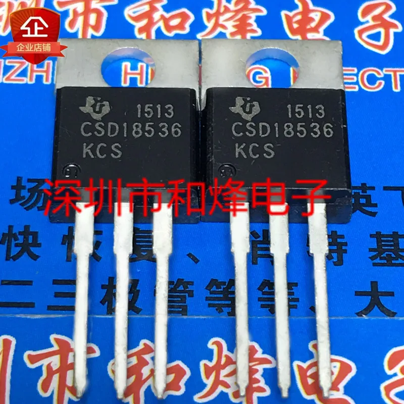 

5PCS-10PCS CSD18536KCS TO-220 60V 247A MOS On Stock New And Origjnal