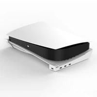 r91a flat portable stand with 1x usb2 0 3x usb charging interfaces compatible with ps5 host l r horizontal storage bracket