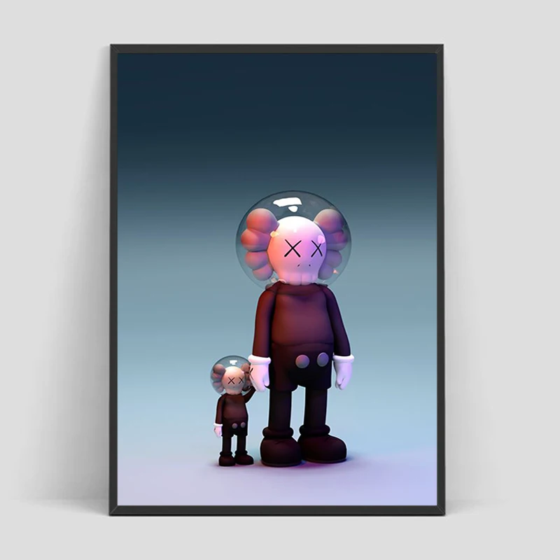 K-kaw-art статуя плакаты для украшения стен предметы вещи спальни дома Декор комнаты