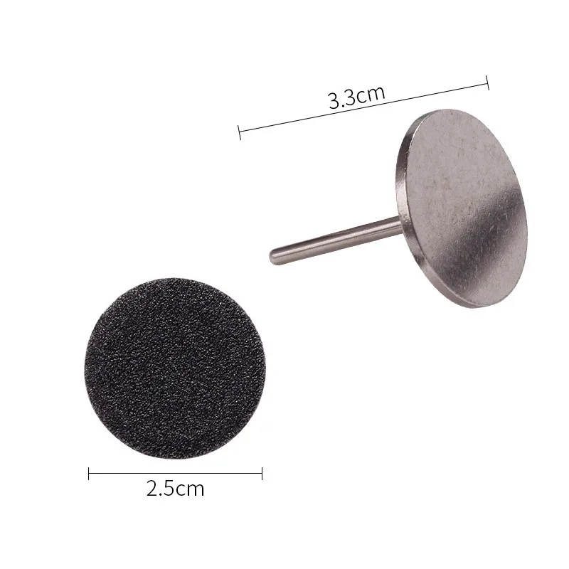 

Selfadhesive Nail Dead Skin Removal File Callus Electric Polisher Metal Disc Disk Replace Sandpaper Pad Round Pedicure Rasp Tool
