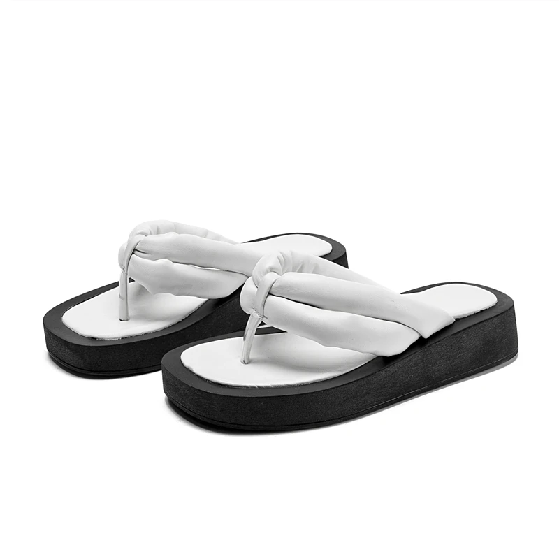 AIYUQI Women Slippers Summer Large Size Flat Shoes Woman Comfortable Female Sandals Ladies Outdoor Slides Flip Flops Women