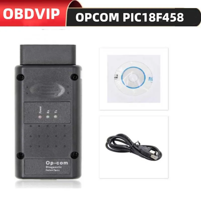 Фото OP-Com для Opel V1.70 V1.78 V1.99 Opcom V1.95 PIC18F458 FT23 для Vectra-C Astra-H Zafira-B OBD2 сканер №1