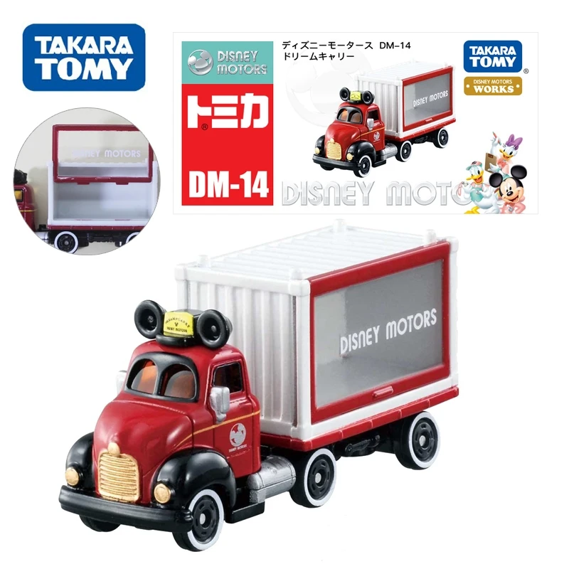 

Takara TOMY Dream Tomica Disney Motors Truck Mould DM-14 Mickey Mouse Dream Carry Baby Toy Diecast Car Toy Funny Kids Bauble