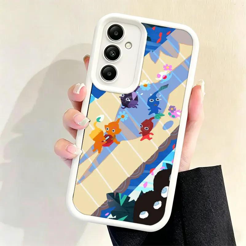 Чехол для телефона Game Pikmin 4 для Samsung A17 A27 A57 A16 A26 A36 A56 A15 A25 A35 A55 A05S A06 A07 Galaxy M15 M16 M23 M34 M36 M54 (art.: 3920dbe16441a) - 3920dbe16441a