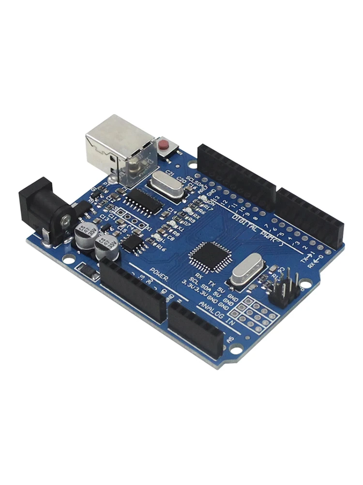 

Плата разработки микроконтроллера Atmega328P, Arduino UNO R3, улучшенная версия, комплект материнской платы для программирования языка C