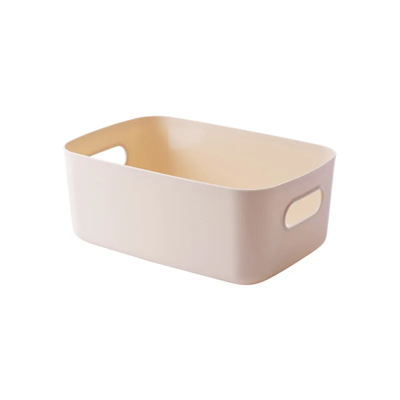 

Storage box desktop cosmetic storage box sundries finishing plastic storage bedroom cabinet storage basket storage basket