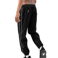 2022 new streetwear casual pants men black slim mens joggers pants side pockets cotton man trousers