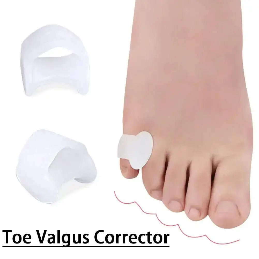 

1 Pair Toe Separators Hallux Valgus Orthopedic Braces Toe Separator Thumb Corrector Foot Care Tools
