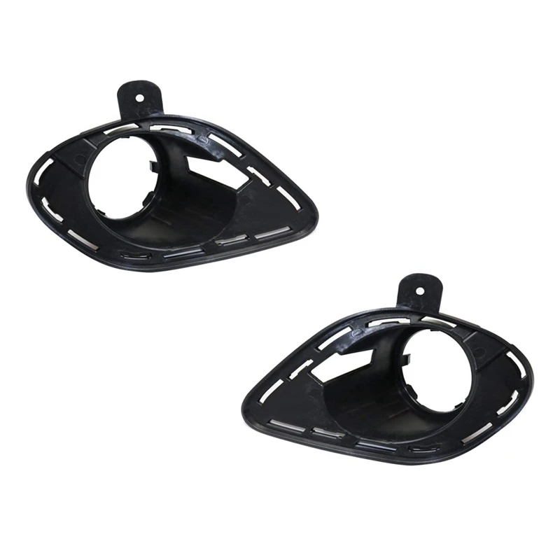 

For 2015-2022 DODGE CHARGER Fog Lamp Light Bracket Cover Black ABS Easy To Use 68280431AA 68280430AA