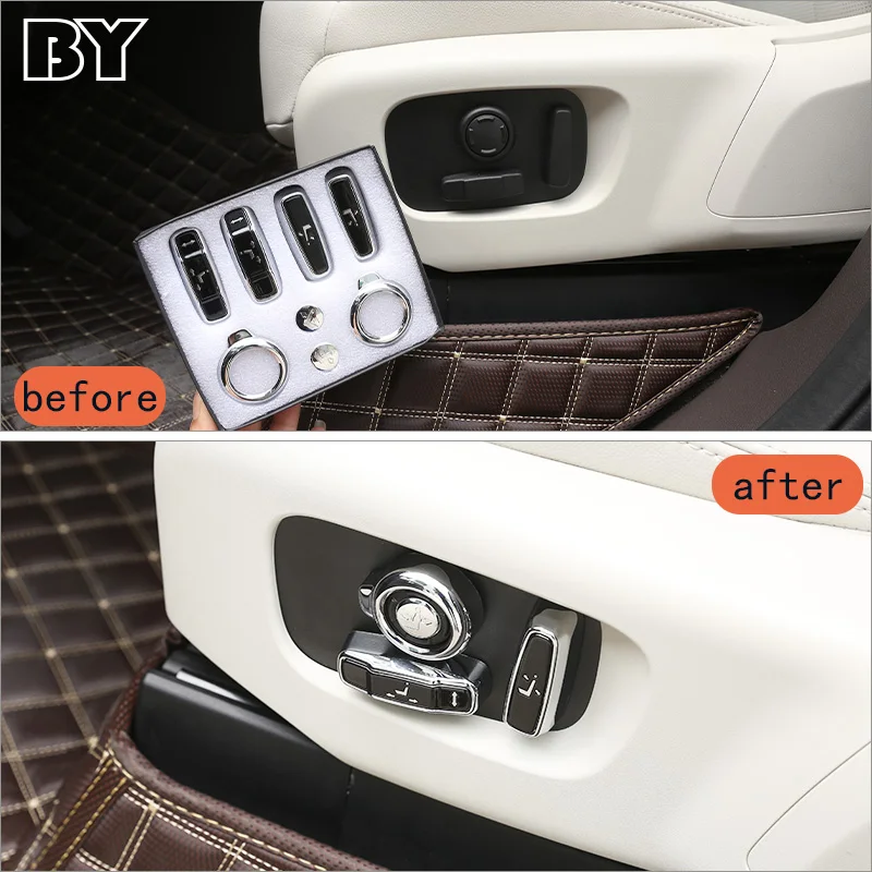 Автомобильные аксессуары кнопки регулировки интерьера сиденья защитная