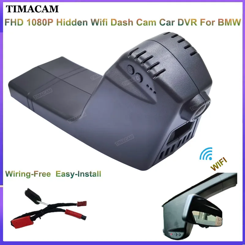 TIMACAM For BMW X4 G02 F98 X3M X4M X6 X7 F16 G07 F23 F97 for BMW 7 8 Series G14 G15 G16 Z4 G29 F02 Car DVR Dash Cam Easy Install