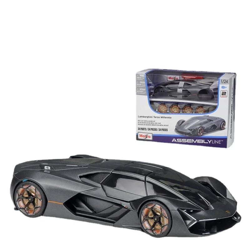 

Maisto 1:24 Lamborghini Terzo Millennio sports car High Simulation Alloy Car Assembly Model Car Collection Gift Toy B729