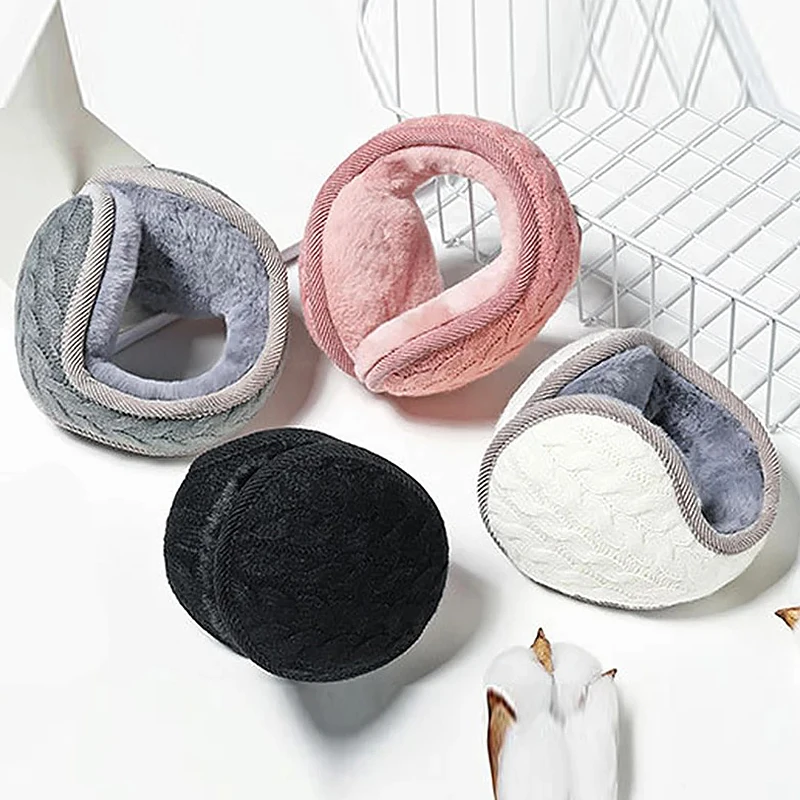 

Зимние мягкие утолщенные меховые наушники для мужчин и женщин бархатные наушники для улицы Велоспорт Лыжи теплые плюшевые флисовые наушники ветрозащитная шапка