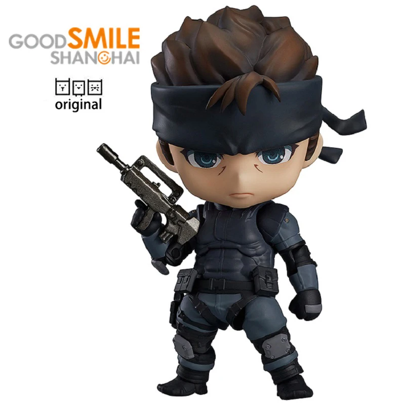 

Новинка 100%, фигурка Nendoroid 447 Good Smile Company, металлическая Экипировка из твердой змеи, оригинальная экшн-фигурка 5 ГК, коллекционные игрушки из аниме