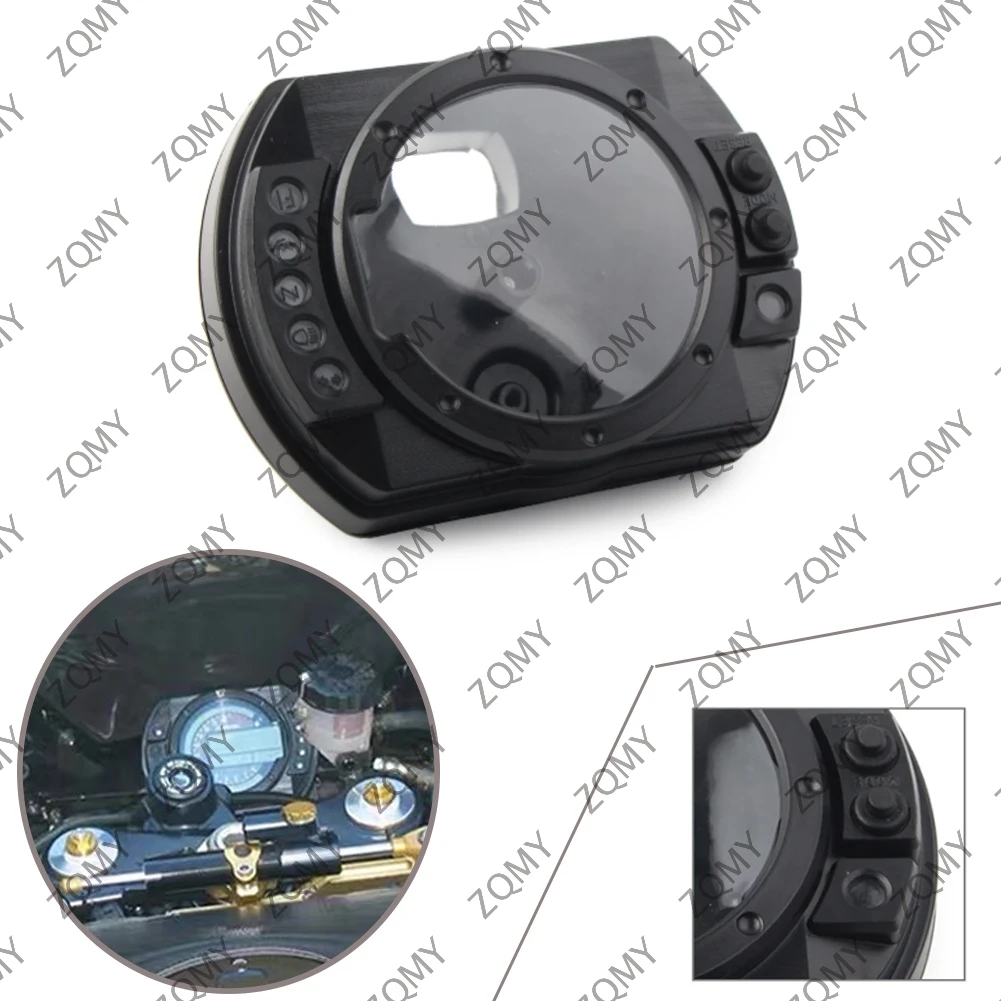Черный чехол для мотоциклетного датчика спидометра, Крышка корпуса для KAWASAKI Z1000 Z750 Ninja ZX6R 2003-2006 & ZX10R 2004-2005