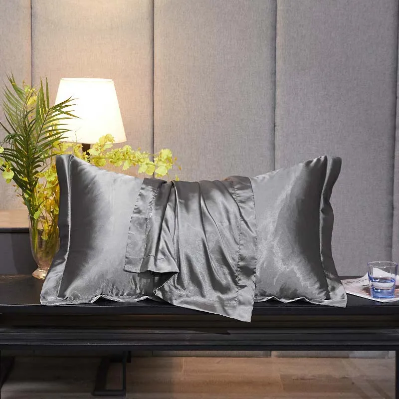 

Pure silk pillowcase hotel home cushion pillowcase silk pillowcase