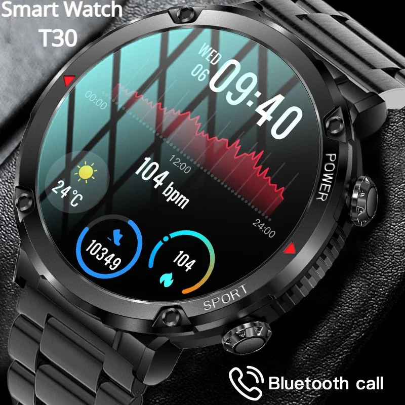 

Смарт-часы мужские водонепроницаемые, 1,6 дюйма, 600 мА · ч, IP68