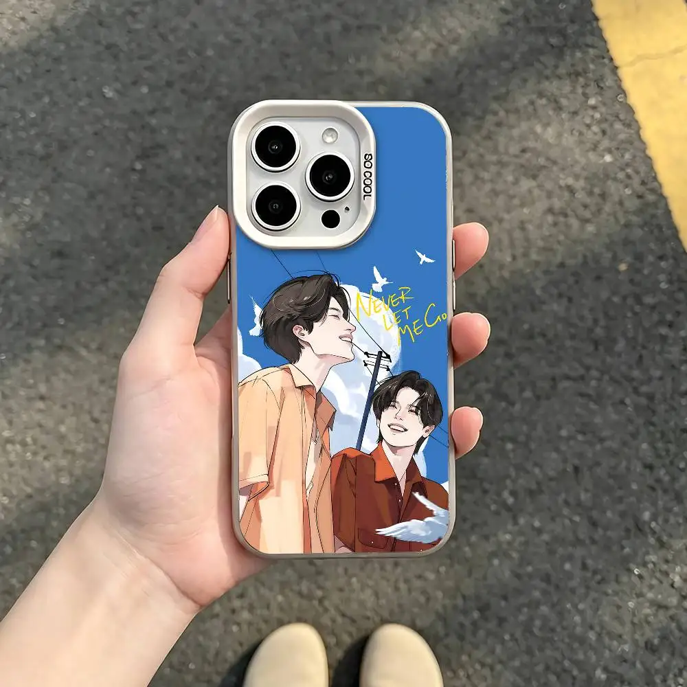 Фото Чехол PondPhuwin White Matte So Cool с защитой объектива и принтом для iPhone 16 15 17 14 11 12 13 Pro Max №3