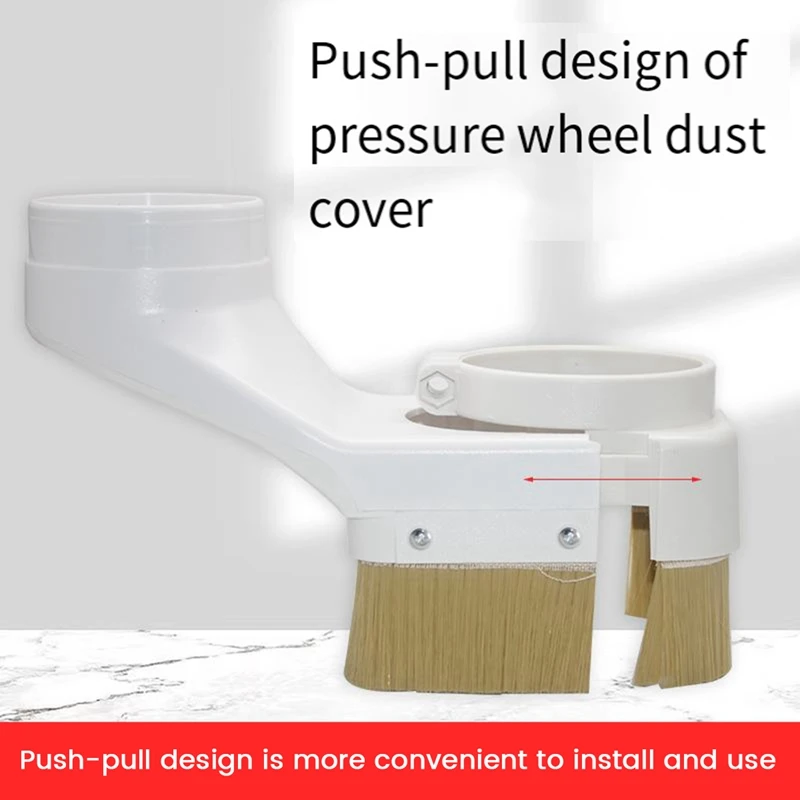 90 мм гравировальный станок шпиндель пылезащитная щетка пылесос пылесборник