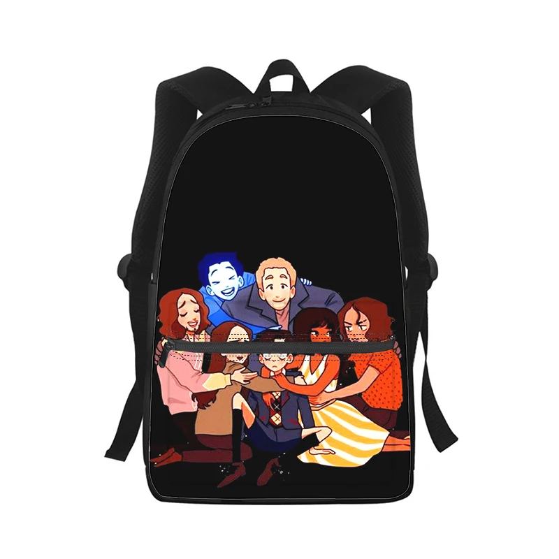 The Umbrella Academy Men Women Backpack 3D Print Fashion Student School Bag Laptop Backpack Kids Travel Shoulder Bag