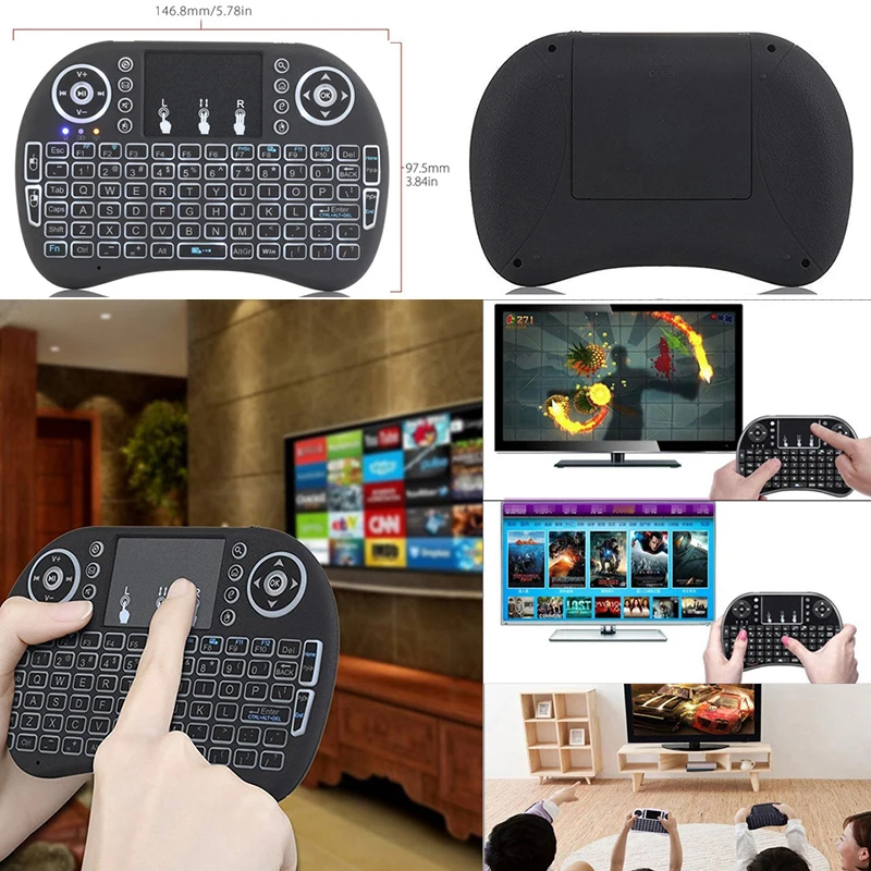 Мини Air Mouse X8 портативный 2 4 ГГц Новый беспроводной контроллер клавиатуры с