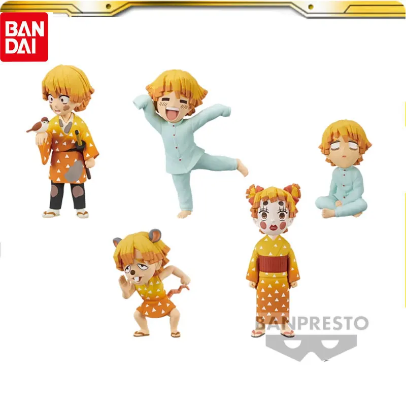 

Original Demon Slayer WCF Anime Figure Agatsuma Zenitsu COLLECTION PVC Action Figure Toy Statue Adult Collectible Model Gift