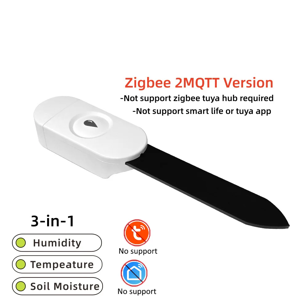 

Датчик влажности и температуры почвы Loginovo Zigbee