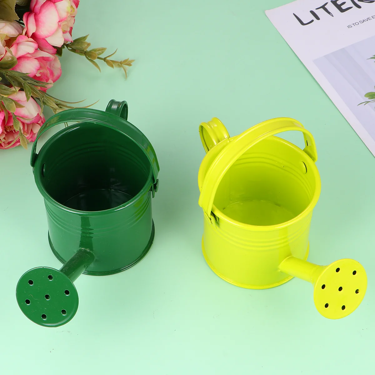 

2 Pcs Flower Sprinkler Outdoor Potsations Outdoor Pot Mouth Plastic Pots Indoor Indoor Small Kettle