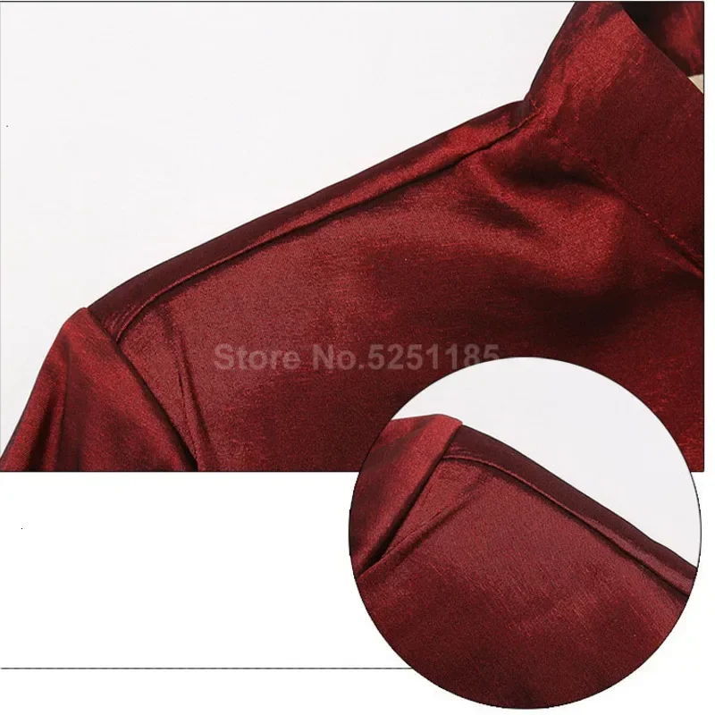 Coslan Традиционный Китайский Стиль Вышивка Дракон Ханфу Блузка Тан Костюм Мужчины