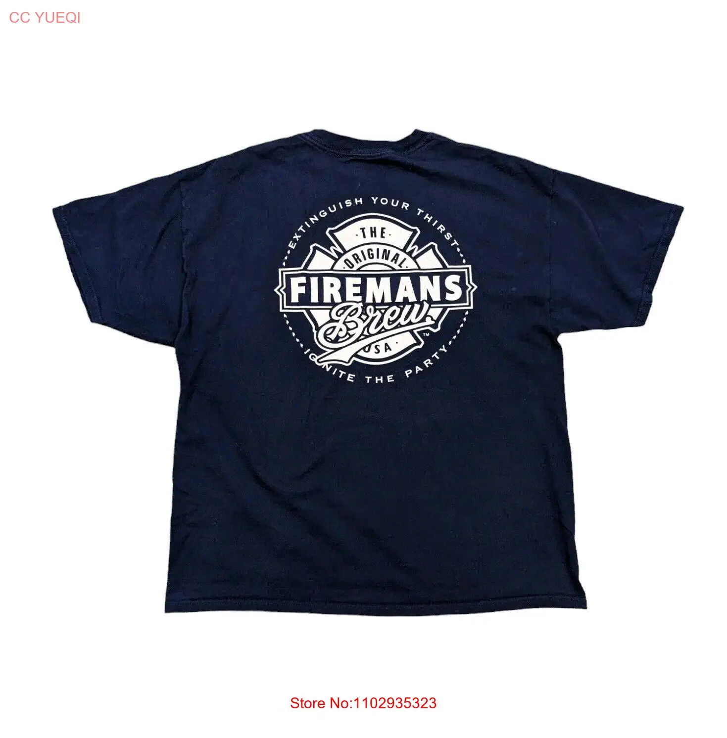 Футболка Firemans Brew Beer размер XL пожарная служба пожарное пиво