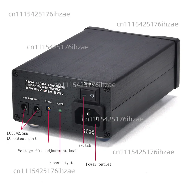 Линейный блок питания BRZHIFI, двойной стабилизированный источник постоянного тока с низким уровнем шума, 5В 9В 12В 15В 24В, двойной выход, высококачественный блок питания. (art.: 3920db6bab593) - 3920db6bab593