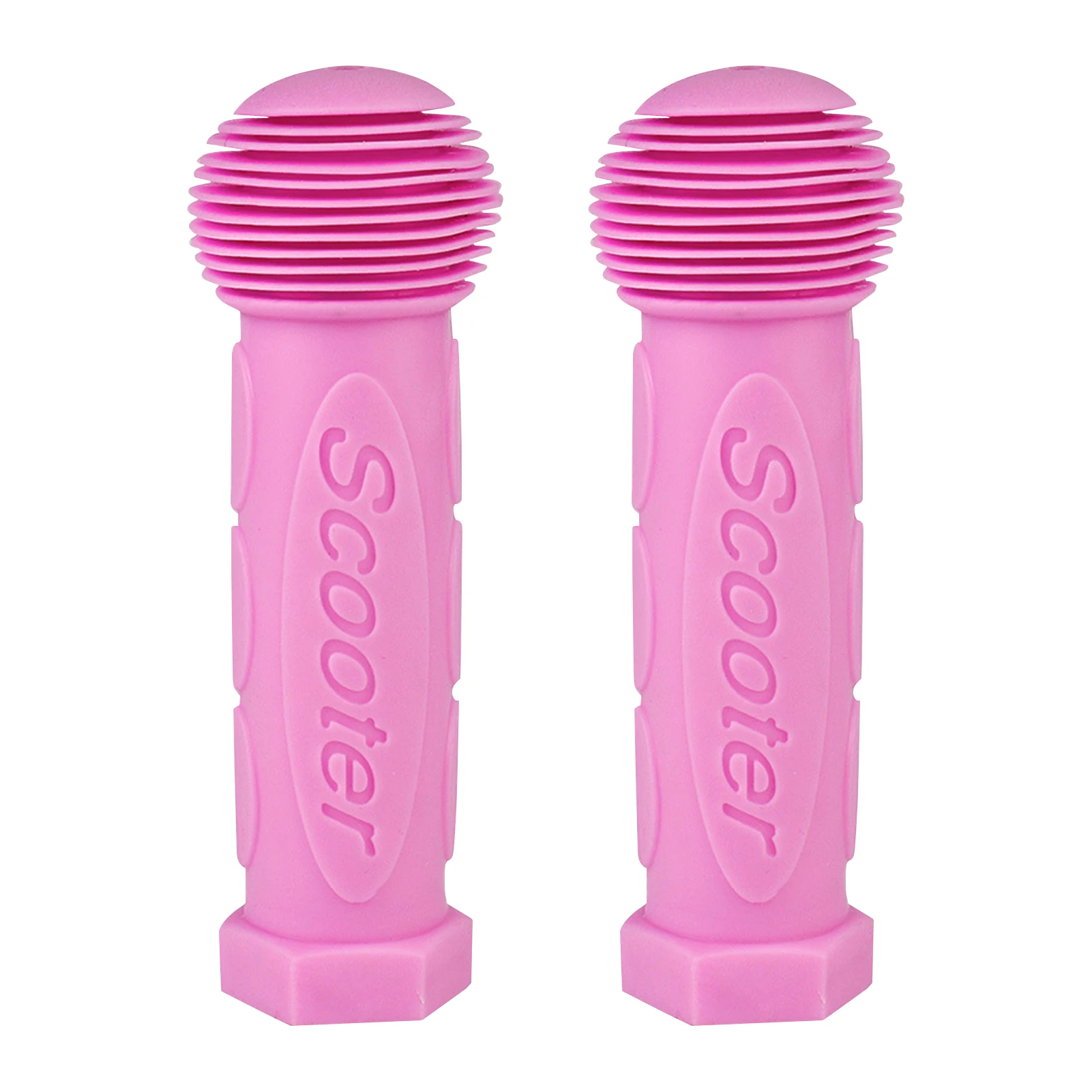 1 пара ручек для скутера Мягкие Резиновые Нескользящие прочные Простые в