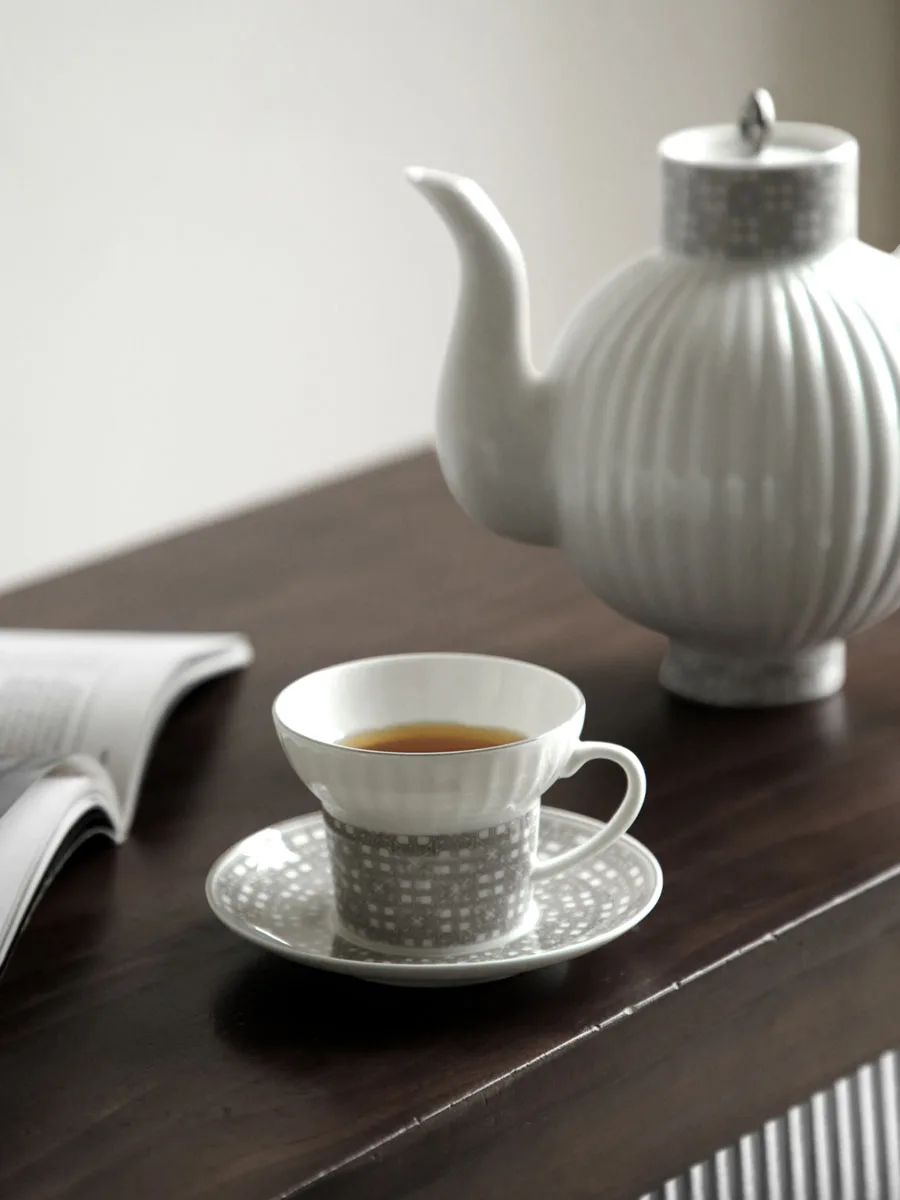 Light Luxury Coffee Cups And Saucers English Afternoon Tea Exquisite Milk Pot Household Simple Kettle Kung Fu Set