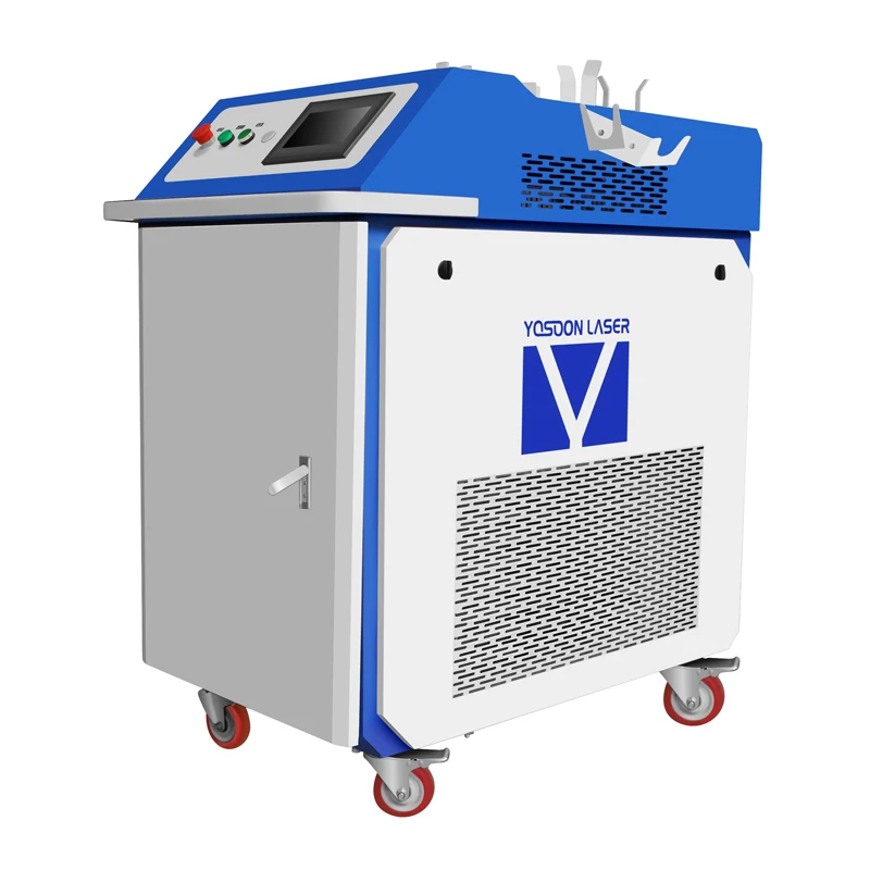 

Yosoon 1kw 1.5kw 2kw Fiber Rust Laser Cleaning Machine 1000w Metal Cleaning Machine Price