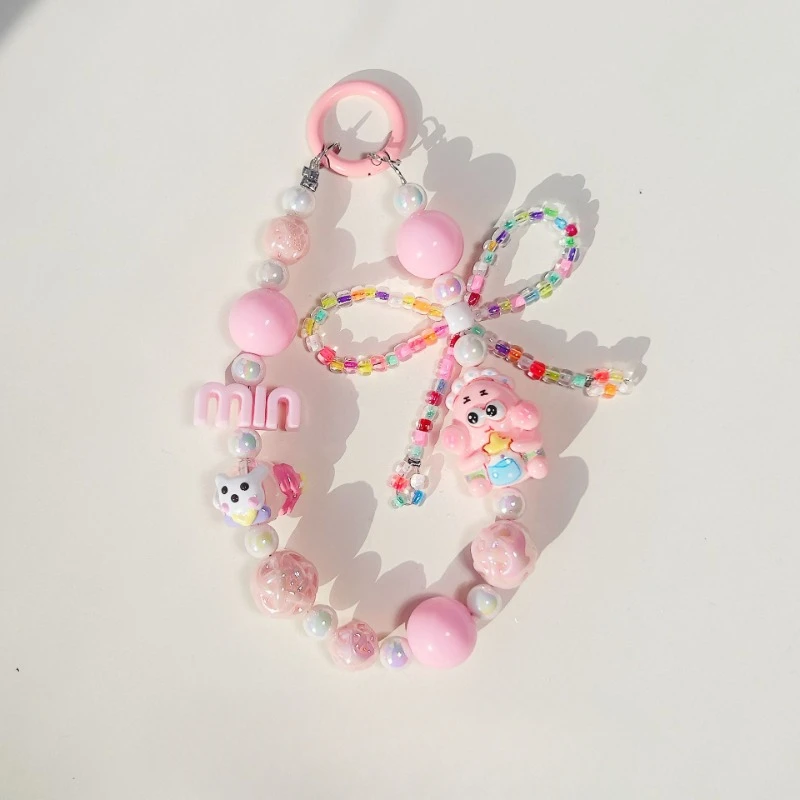 Губка Боб цепочка для сотового телефона подвеска на запястье милый кулон из