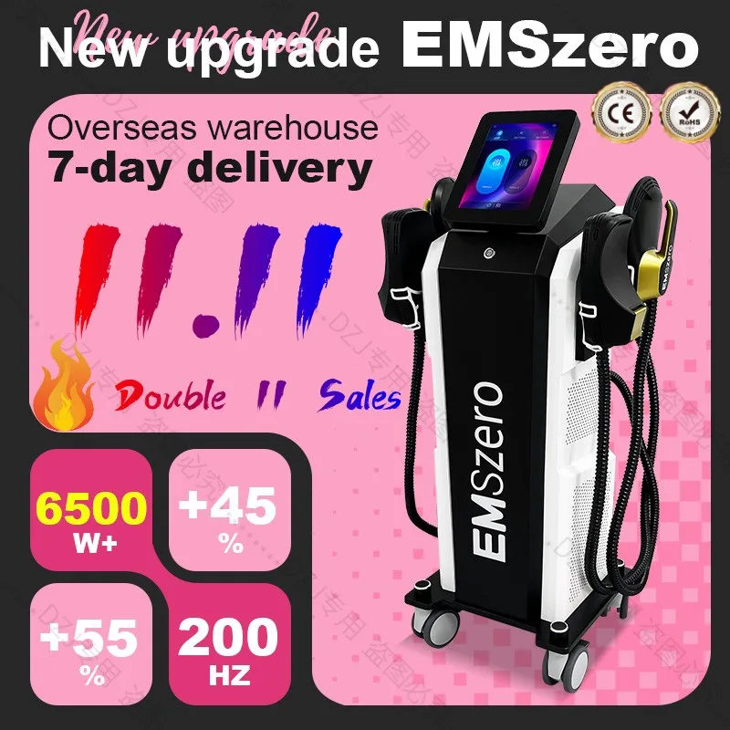 EMSzero Sculpt Therap Body Machine Double 11 распродажа EMS для похудения сжигания жира Nova