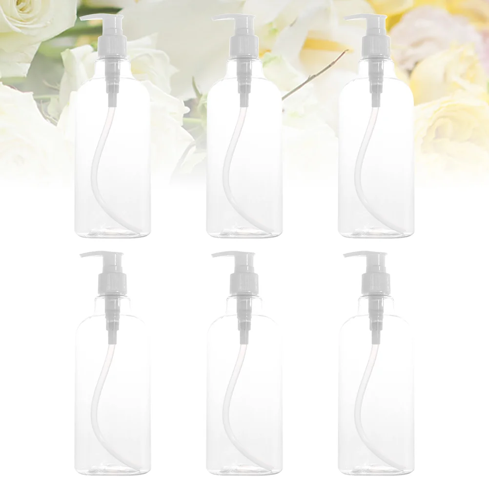

6pcs Bottle Refillable Sample Bottle Foaming Dispensers Lotion
