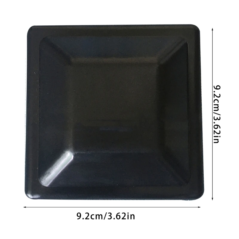 Практичные черные пластиковые колпачки для стоек Прочные повышения